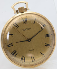 SEKONDA USSR CCCP 23j, cal. 2209 POCKET WATCH, 42mm, RUNS NJ