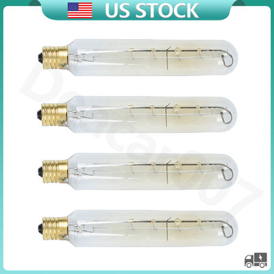 4 pcs 40 Watt 40W SubZero for Refrigerator Freezer Light Bulb 7014647