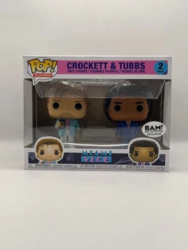 Funko POP! 2 Pack Television Miami Vice Crockett & Tubbs BAM Exclusive