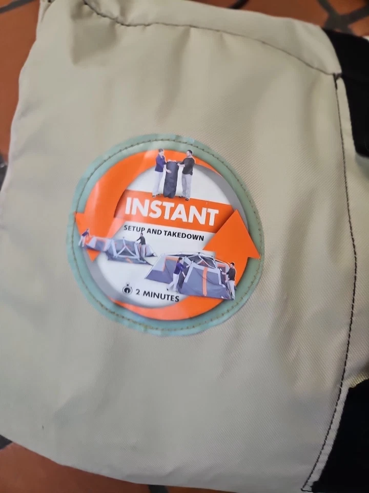 Ozark Trail 3-Room Instant Cabin Tent With Screen Room 3 Entries Sleeps 12 NEW - Image 3 of 4