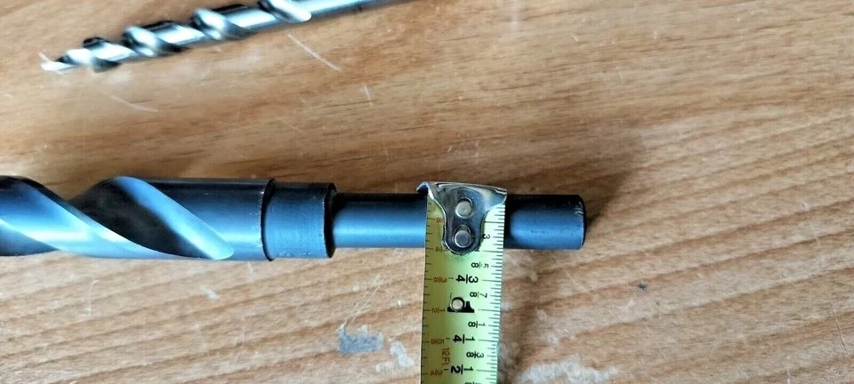 Juego de 2 brocas HS USA | Tamaño: broca Deming de 3/4" y broca de 3/8" ***LEER DESCRIPCIÓN*** Foto 3 de 4