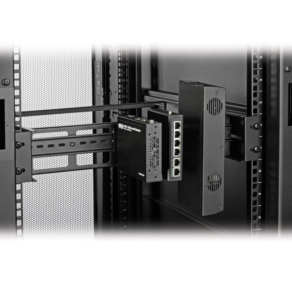 TRIPP LITE SRDINRAIL2U Series Smartrack Adjustable Rack-Mount Din Rail Kit Top - Image 3 of 4