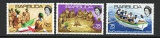 Barbuda 1969 Scouts set SG 35-37 Mnh.