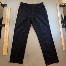 5.11 Tactical Pants Men's 38x34 Navy Blue Fast Tac Cargo Pant Ripstop 74461