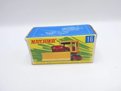 Matchbox Superfast 16 Case Tractor leer OVP Matchbox Regular Wheels
