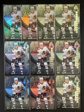 Lot of (10) Frank Nazar 2024-25 Upper Deck Triple Dimensions RC Cards #TDR-4