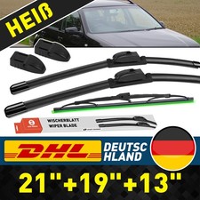 SCHEIBENWISCHER AR533S +HECKWISCHER H380 FÜR AUDI A3 8L 96-03 VW GOLF 4 DHL