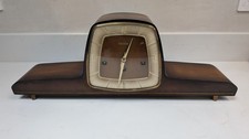 Vintage Mid Century Franz Hermle 340-020 Westminster Chiming Mantle Clock 