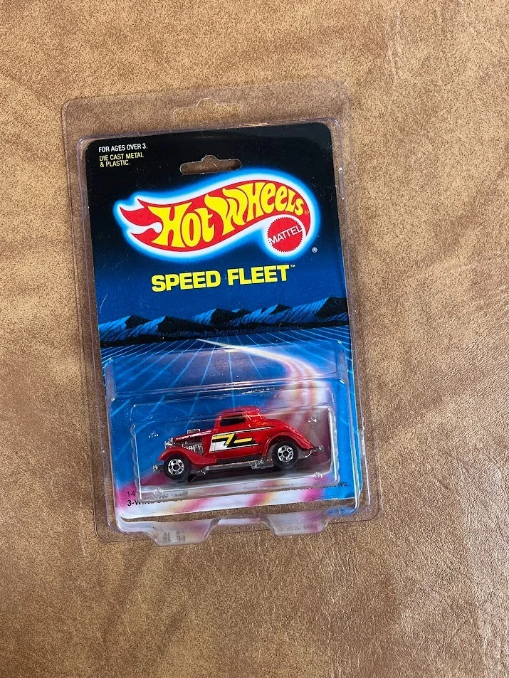 Vintage 1986 Mattel Hot Wheels 1934 Ford 3-Window Coupe #1473 - Image 2 of 4