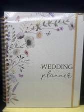 WEDDING planner  Organizer Book Floral Gold Edition Engagement Gift , Vows book