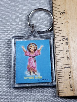 Vintage Keychain Niño De Atocha Christian Religious A93