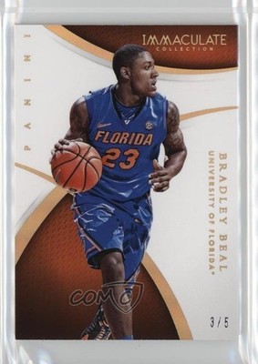 2015 Panini Immaculate Collegiate Gold 3/5 Bradley Beal #17 h8k