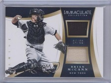 2015 Panini Immaculate Immaculate Duals 84/99 Brian McCann #4 0f8