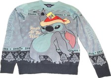 Disney Stitch Xmas Ugly Sweater Size Small