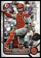 2022 Bowman Draft #BD-178 Jimmy Crooks III