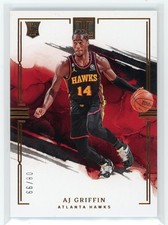 2022-23 Panini Impeccable #'d /99 AJ Griffin #25