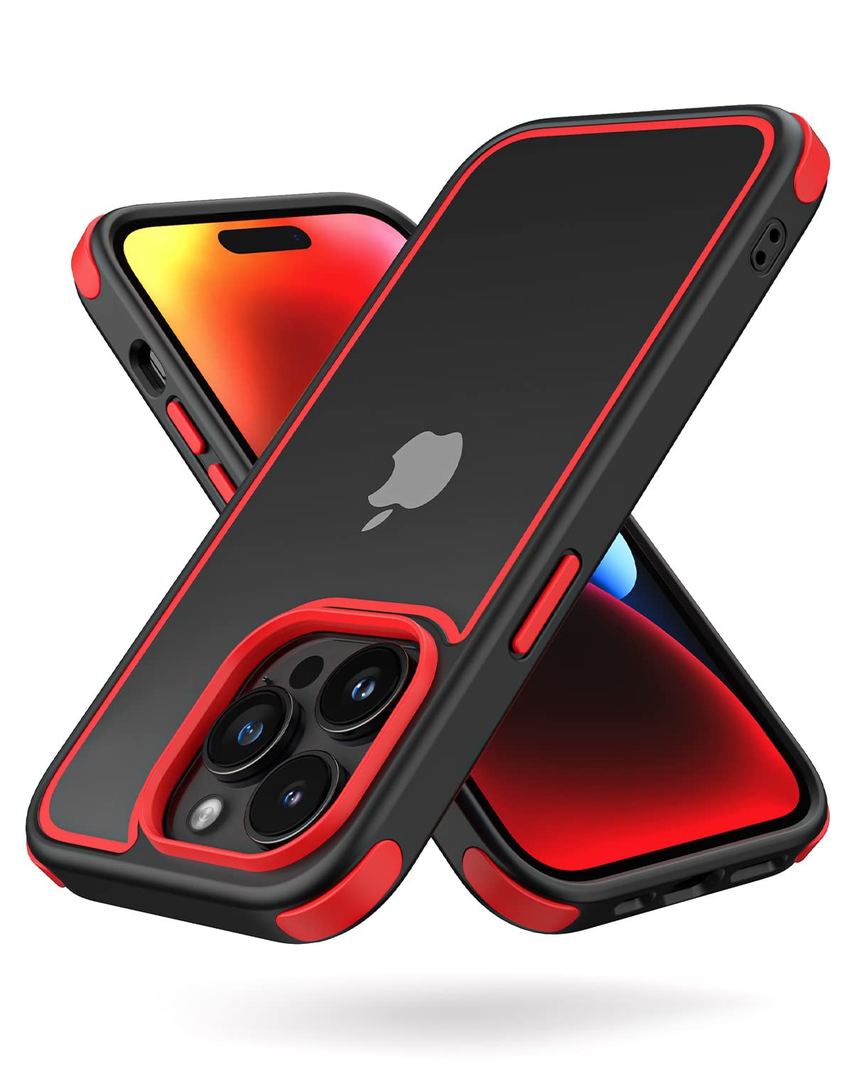Compatible with iPhone 14 Pro 5G Ultra Thin Hybrid Case Soft TPU Shockproof