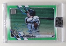 2021 Topps Clearly Authentic Auto Green 89/99 Nick Madrigal #CAA-NM Auto 01ic