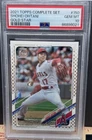 2021 Topps Complete Set Shohei Ohtani Gold Star # 150 SP PSA 10 Angels Pitching