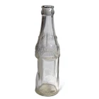 Vintage Coca-Cola Bottle Lima Ohio 4 Sided 6 Star Embossed Glass Coke