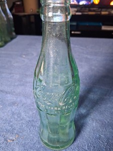 RARE Vintage 1951 Coca Cola D-Patent 6 Oz Soda Bottle - Forest City ARK