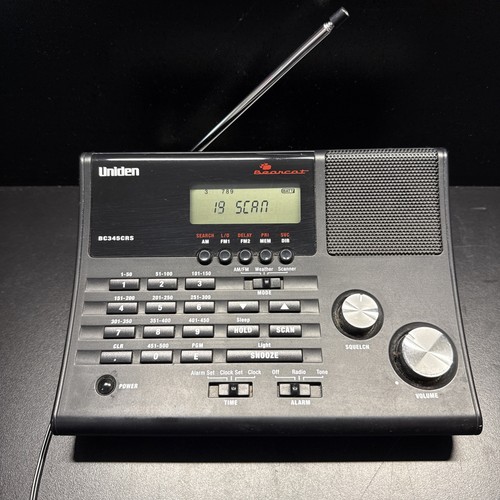 Uniden BC365CRS 500 Channel Scanner AC/DC W/10' Antenna Weather Alert Radio #5