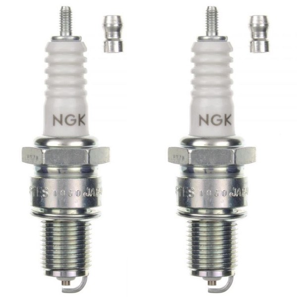 2X ZüNdkerze NGK BP7ES 2412 FüR Yamaha XS 400 SE Special-image