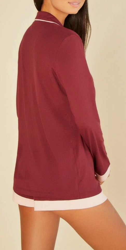 Cosabella Women’s Top and Boxer Short Pants  Pyjama Set Vino Fiore Size 3XL New - Image 2 of 4