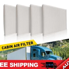 Pcs 4 Cabin for Air Filter Replace Kenworth Peterbilt CAF1815P X1987001 PA30093
