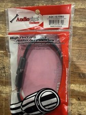 1 10 GAUGE QUICK DISCONNECT 2 PIN 10'' LEAD POLARIZED WIRE HARNESS AQK-12-10BG