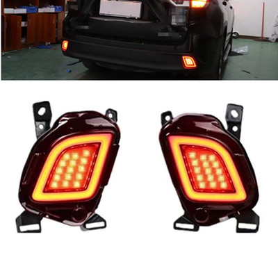 Ecahayaku Led Rear Bumper Light For Toyota Highlander 2015 2016 2017 2018 Led