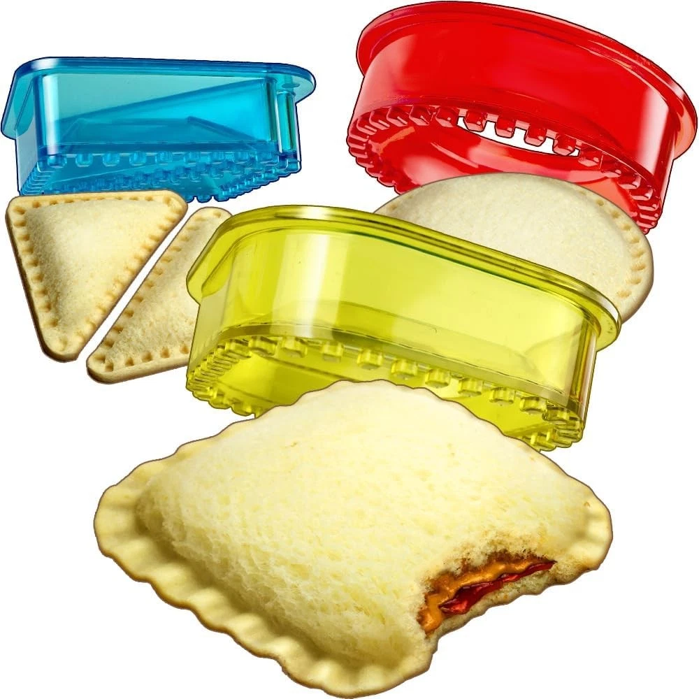 Sandwich Cutter & Sealer Crustless Sandwich Maker Cut & Seal Lunch Box & Bento