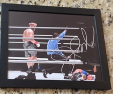 Auto Influencer Jake Paul Signature Autograph 8x10 Photo Framed Boxing Ring Win