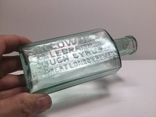 Galloway’s Celebrated Cough Syrup Medicine Bottle.