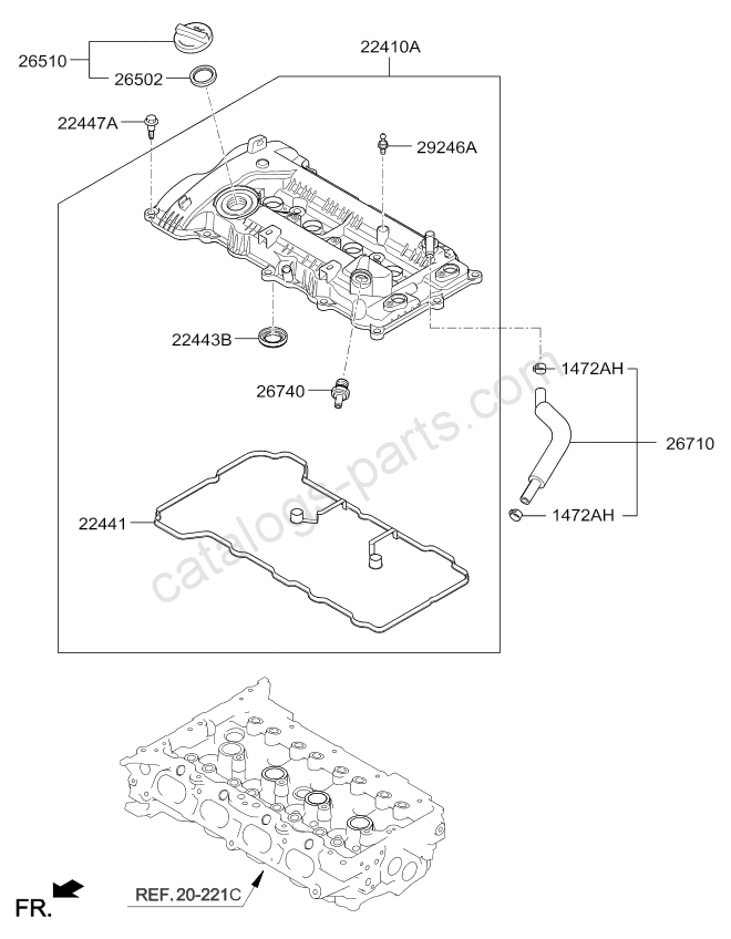 GENUINE BRAND NEW KIA SOUL 2016ONWARDS VALVE PCV JYH eBay