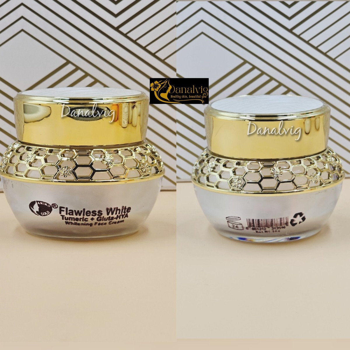 white exclusive flawless White Tumeric + Gluta Whitening face