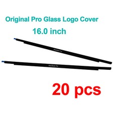20PCS A2141 2019 For MacBook Pro LCD Screen Front Glass Trim Bezel Logo Cover