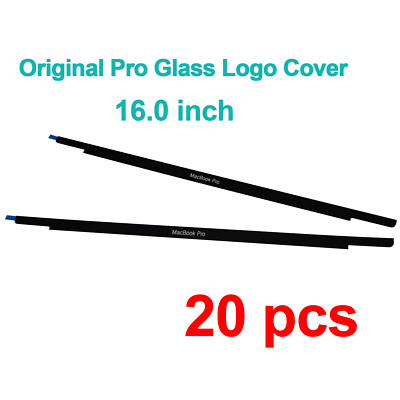 20PCS A2141 2019 For MacBook Pro LCD Screen Front Glass Trim Bezel Logo Cover