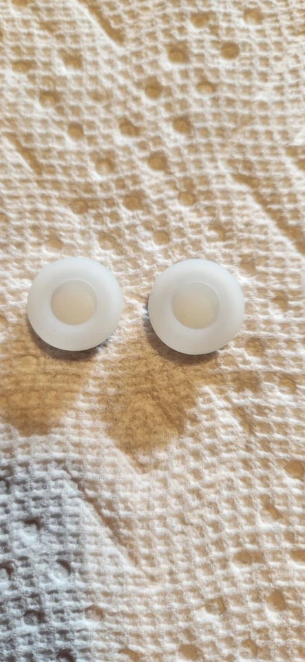 Universal PS Portal Thumbstick GLOW IN DARK Grips Blue Clear Covers Some Android - Image 3 of 4