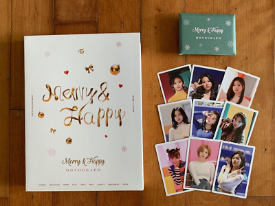 TWICE Merry & Happy MONOGRAPH K-POP・アジア twice monograph