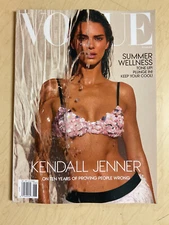 Summer 2024 VOGUE magazine Kendall Jenner sexy cover + Sophie Turner