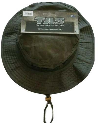 TAS OLIVE DRAB GREEN BOONIE HAT 100 
