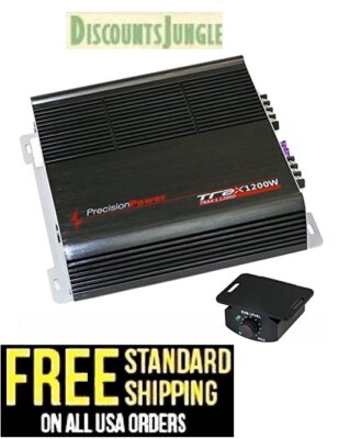 Percision Power TRAX1.1200D Class A/B Mono 1,200 WATTS Subwoofer AMP w/ Knob NEW