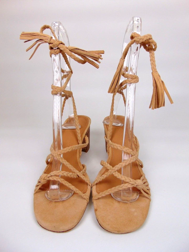 НОВЫЙ! Женские замшевые сандалии Sigerson Morrison Smhaize с ремешком на лодыжке размер 6,0 M - Изображение 4 из 4