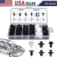 Accessories Clip Trim Push Pin Car Rivet Bumper Door Panel Retainer Fastener Kit