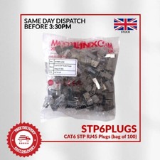 CAT6 STP RJ45 Plugs (bag of 100)