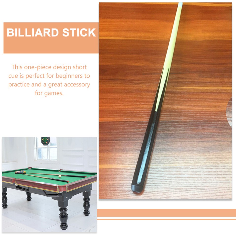 1 Set Pool Cue Stick Pool Stick Short Pool Cue Billiard Rod House Bar