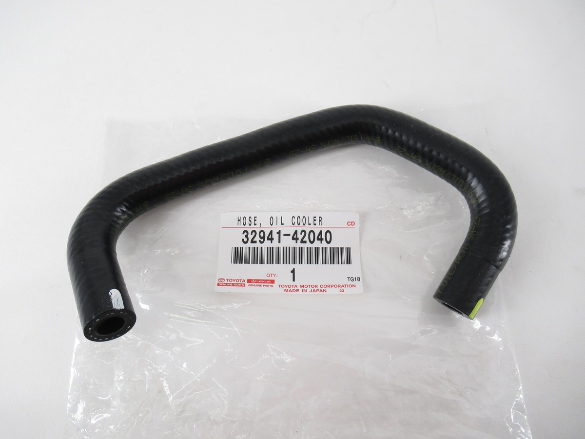Genuine OEM Toyota 32941-42040 Oil Cooler Inlet Hose 2006-2012