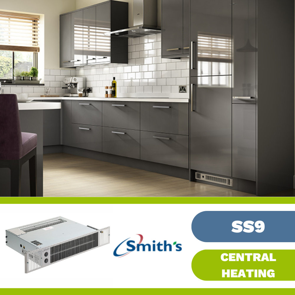 Smiths SS9 Under Cupboard Plinth Heater Kitchen Space Saver Kickspace