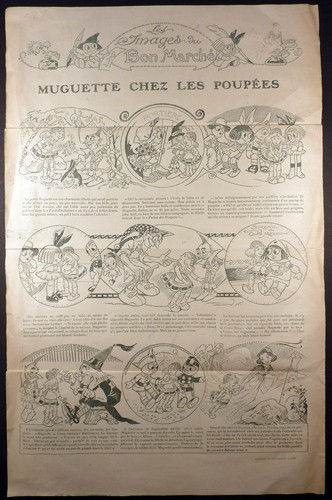 Bon Marché (Les images du) Affiche recto verso De la Nézières & Thomen 1942 TTBE - Picture 2 of 2